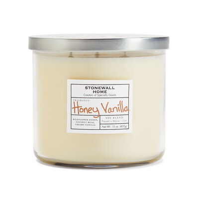 Stonewall Home Honey Vanilla Candle