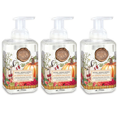 Pumpkin Delight Foaming Hand Soap 3-Pack