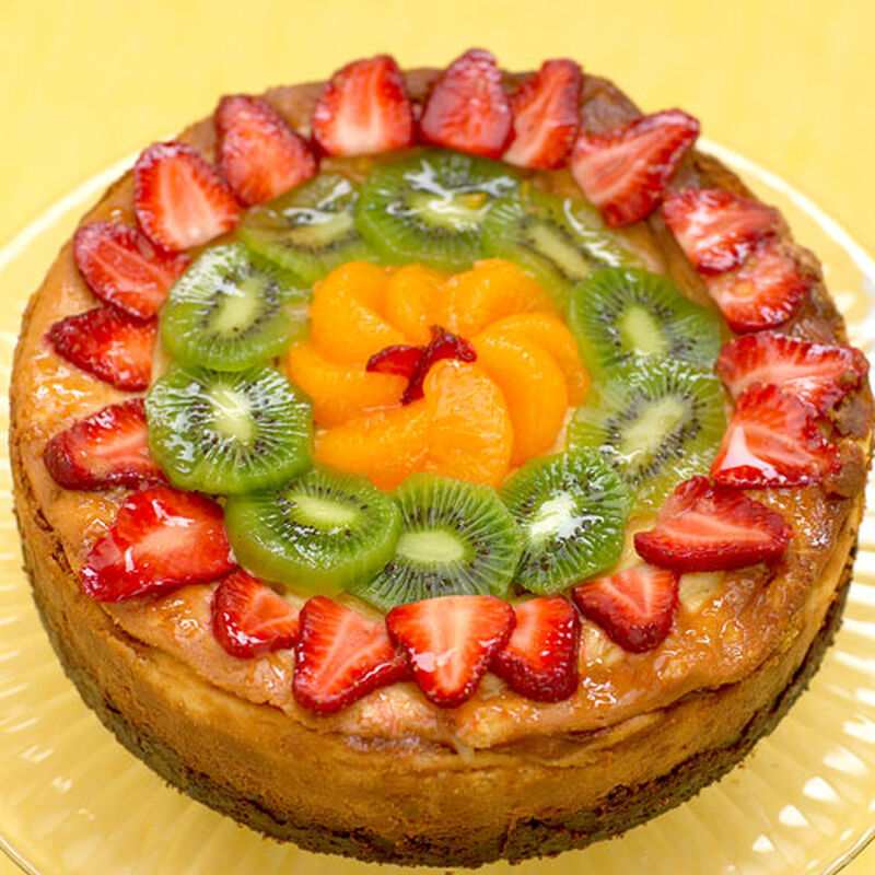 Three Citrus Cheesecake