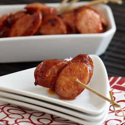 Hot Pepper Jelly Kielbasa Appetizer