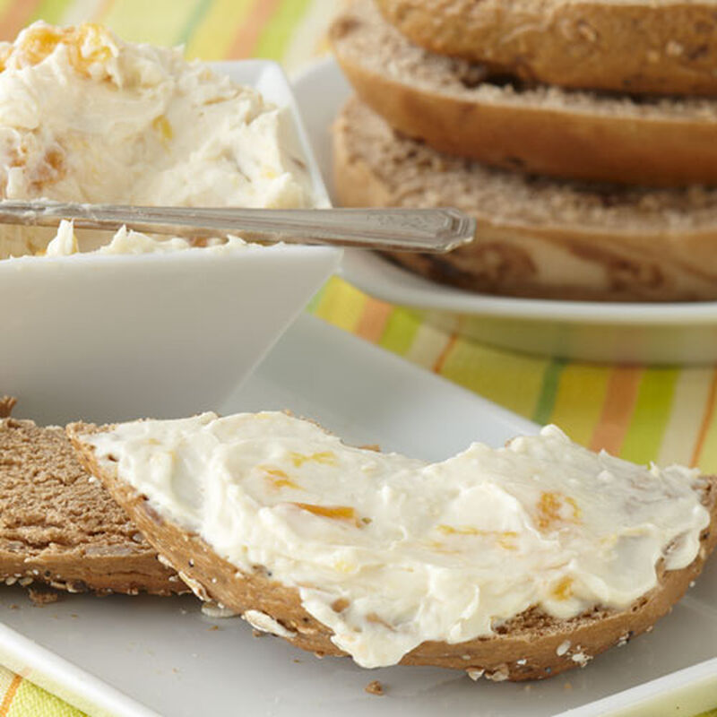 Peach Amaretto Cream Cheese Spread