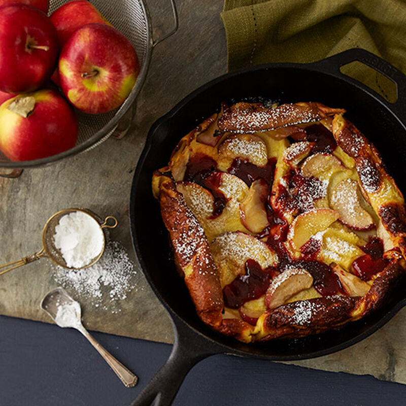 Apple Sugar Plum Dutch Baby