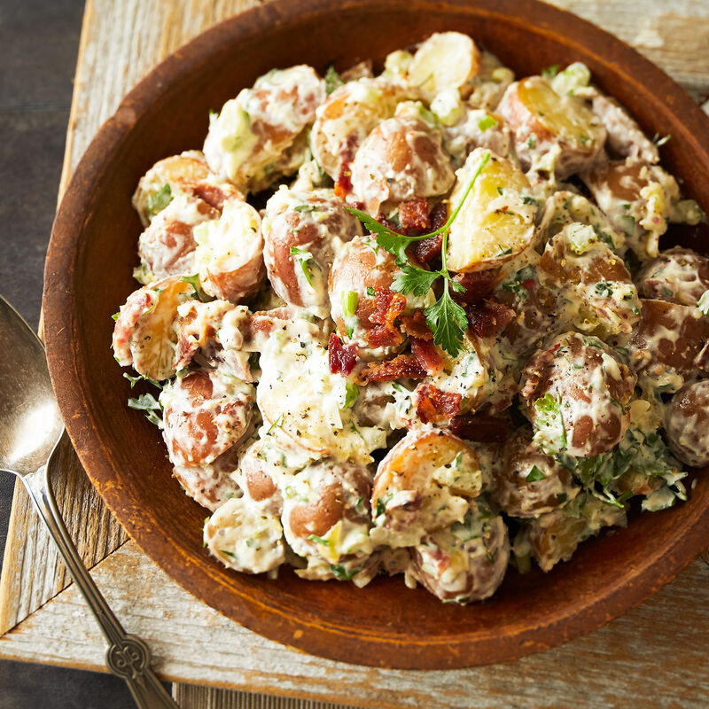 Horseradish Peppercorn Potato Salad